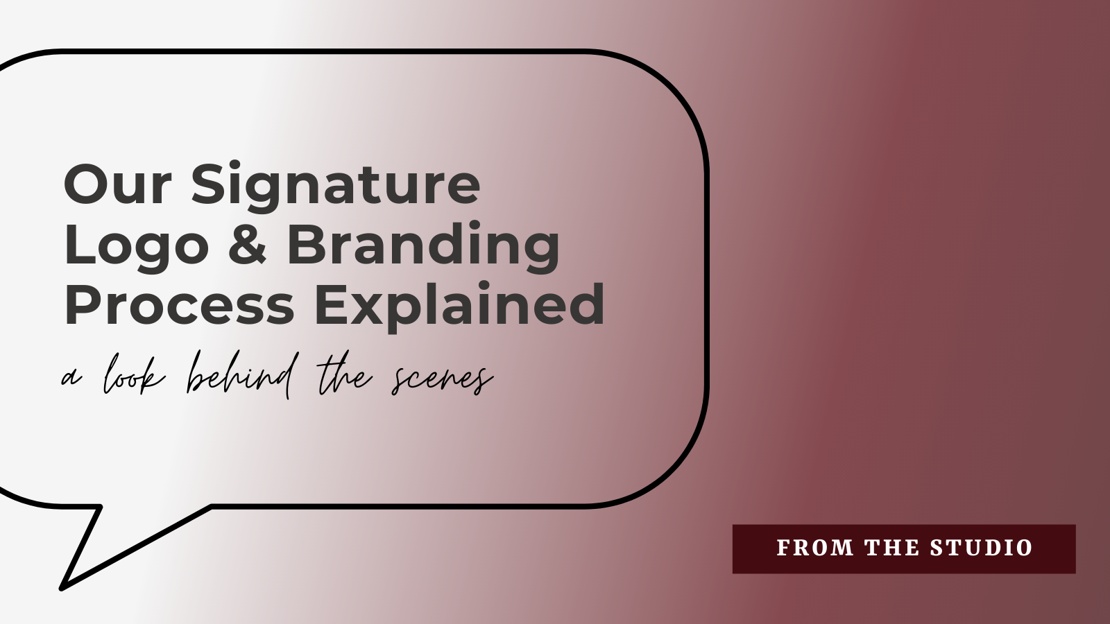 A Look Into Our Signature Logo & Branding Design Process